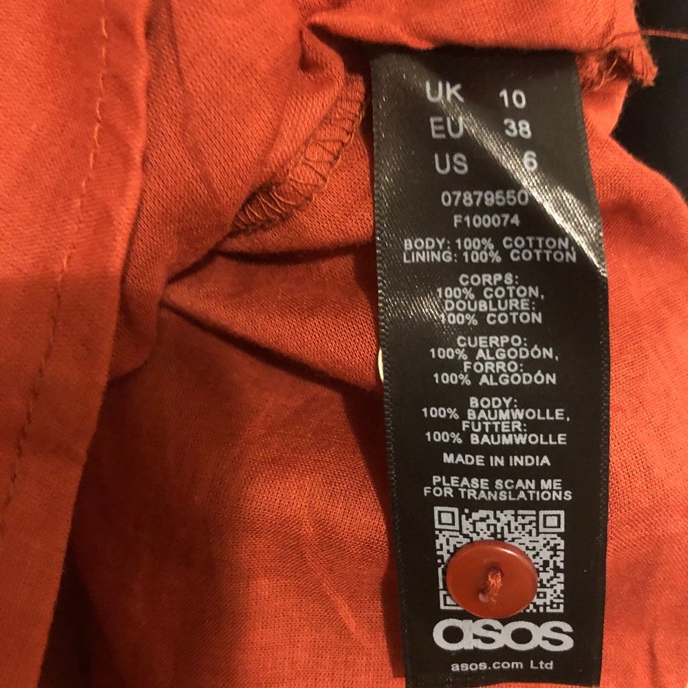ASOS Mini Broderie Dress - Picture 9 of 9